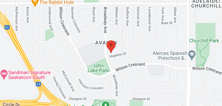 map of 5 2605 Broadway AVE